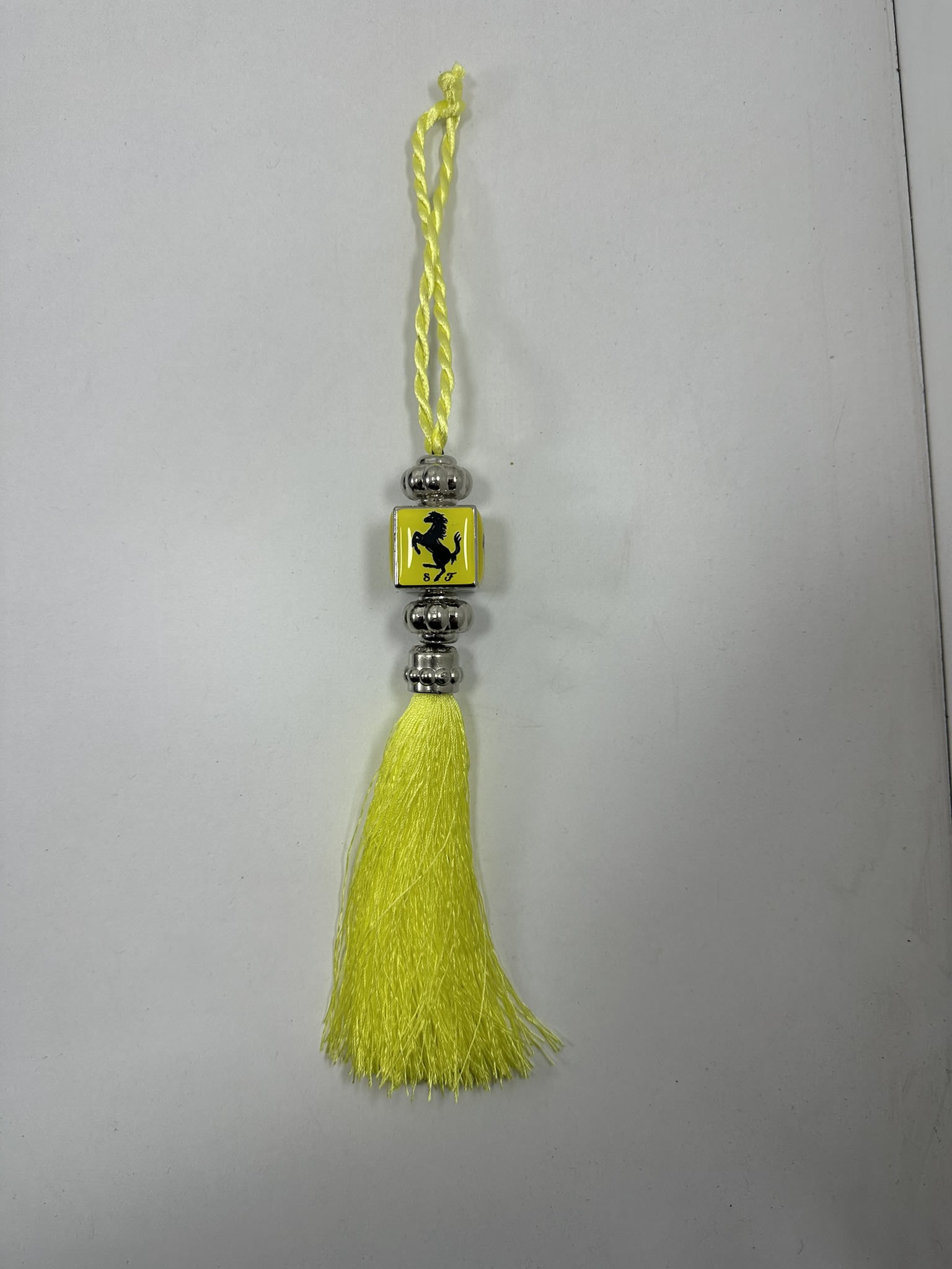 Ferrari Egzoz Püskülü Dikiz Ayna Püskülü Sarı