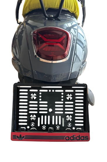 Motor Plakalık Adilas Baskılı Motosiklet Plakalığı