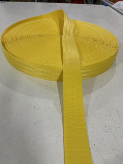 Renkli Emniyet Kemeri Sarı 50 Metre