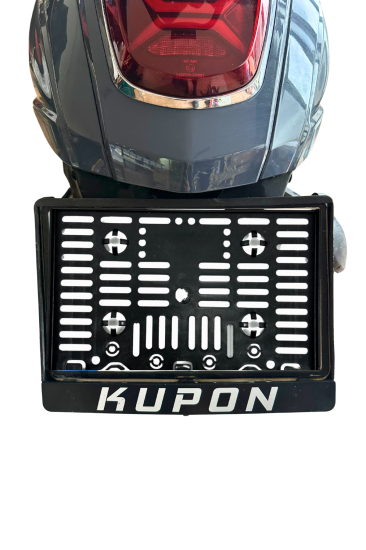 Motor Plakalık Kupon Baskılı Motosiklet Plakalığı