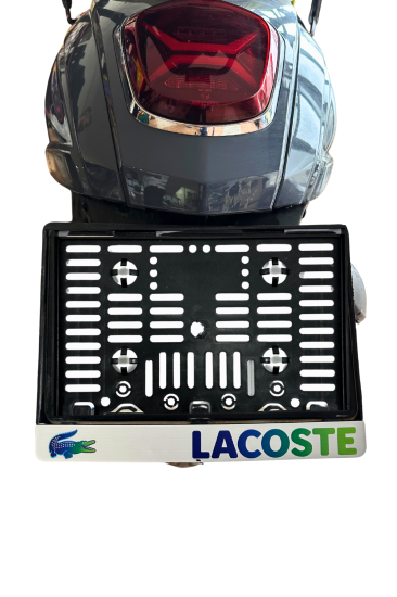 Motor Plakalık Laco Baskılı Motosiklet Plakalığı