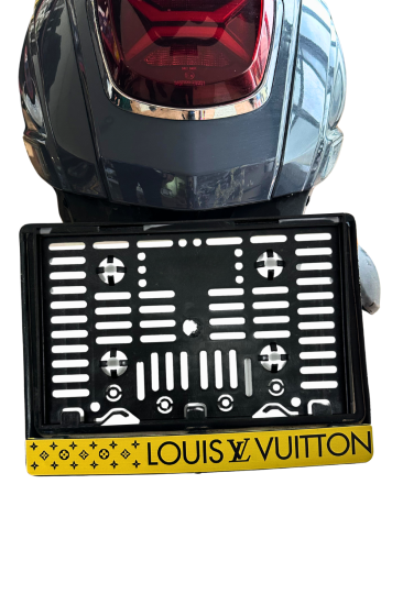 Motor Plakalık Lw Baskılı Motosiklet Plakalığı