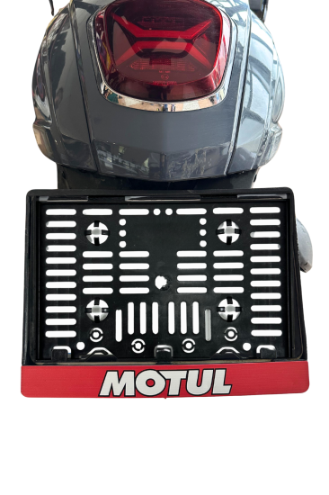 Motor Plakalık Motul Baskılı Motosiklet Plakalığı