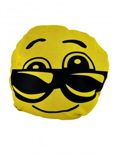 Emoji Oto Boyun Yastığı Gözlük Dört Sarı