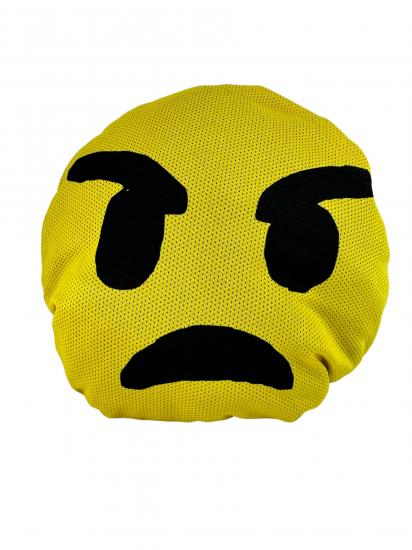 Emoji Oto Boyun Yastığı Kızgın On Sarı