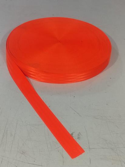 Renkli Emniyet Kemeri Turuncu 50 Metre