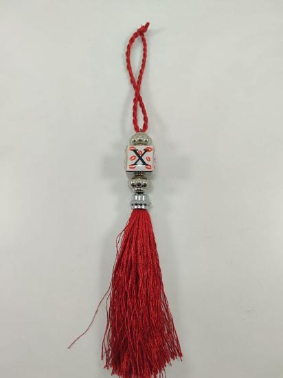 Egzoz Püskülü Dikiz Ayna Püskülü Beyaz X Öpücük