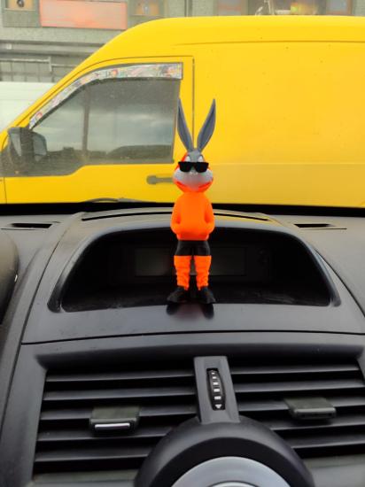 Bugs Bunny Oto Torpido Süsü Turuncu