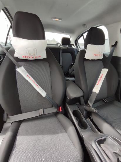 Honda Boyun Yastığı Emniyet Kemer Pedi Beyaz