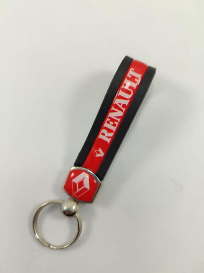 Renault Damla Silikon Anahtarlık Kırmızı