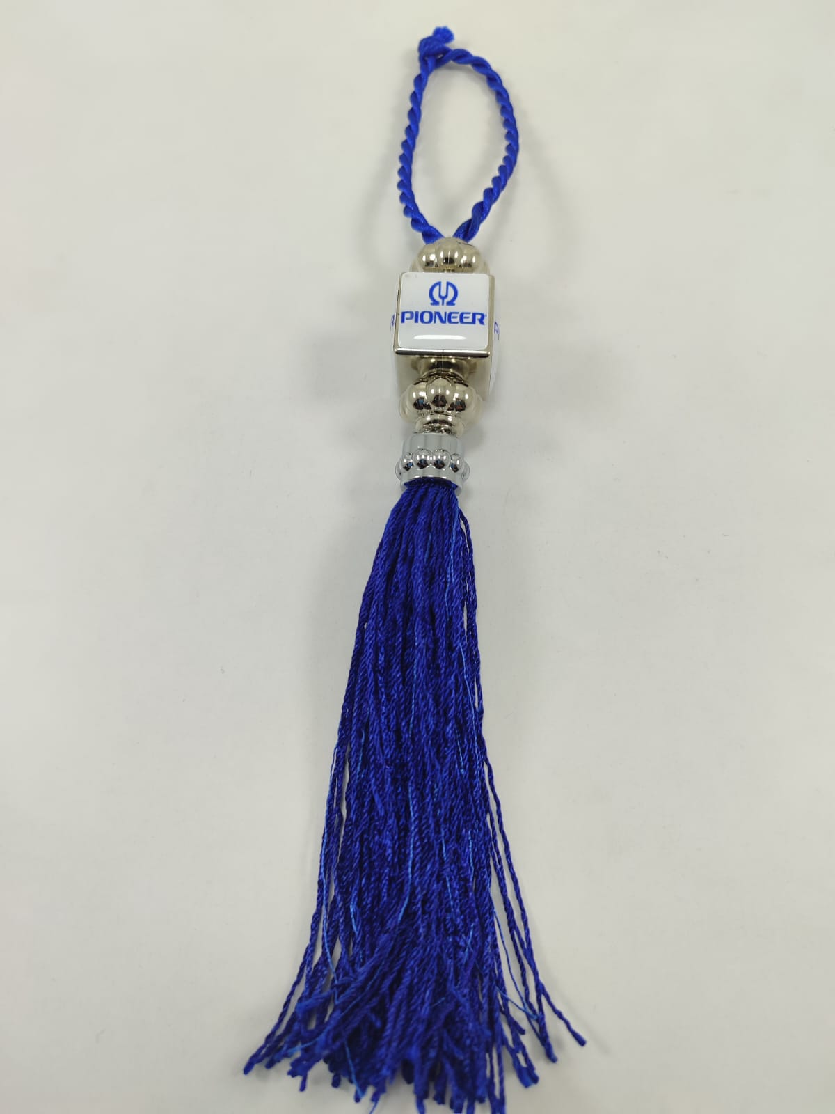 Egzoz Püskülü Dikiz Ayna Püskülü Mavi Pione