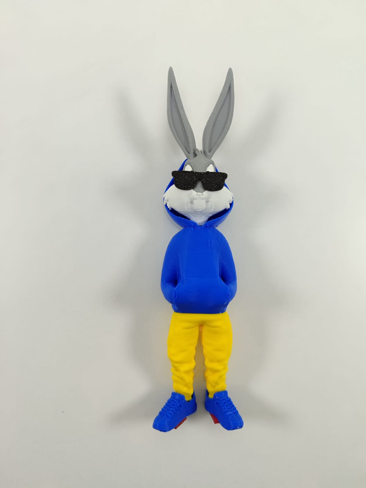 Bugs Bunny Dikiz Ayna Süsü Mavi